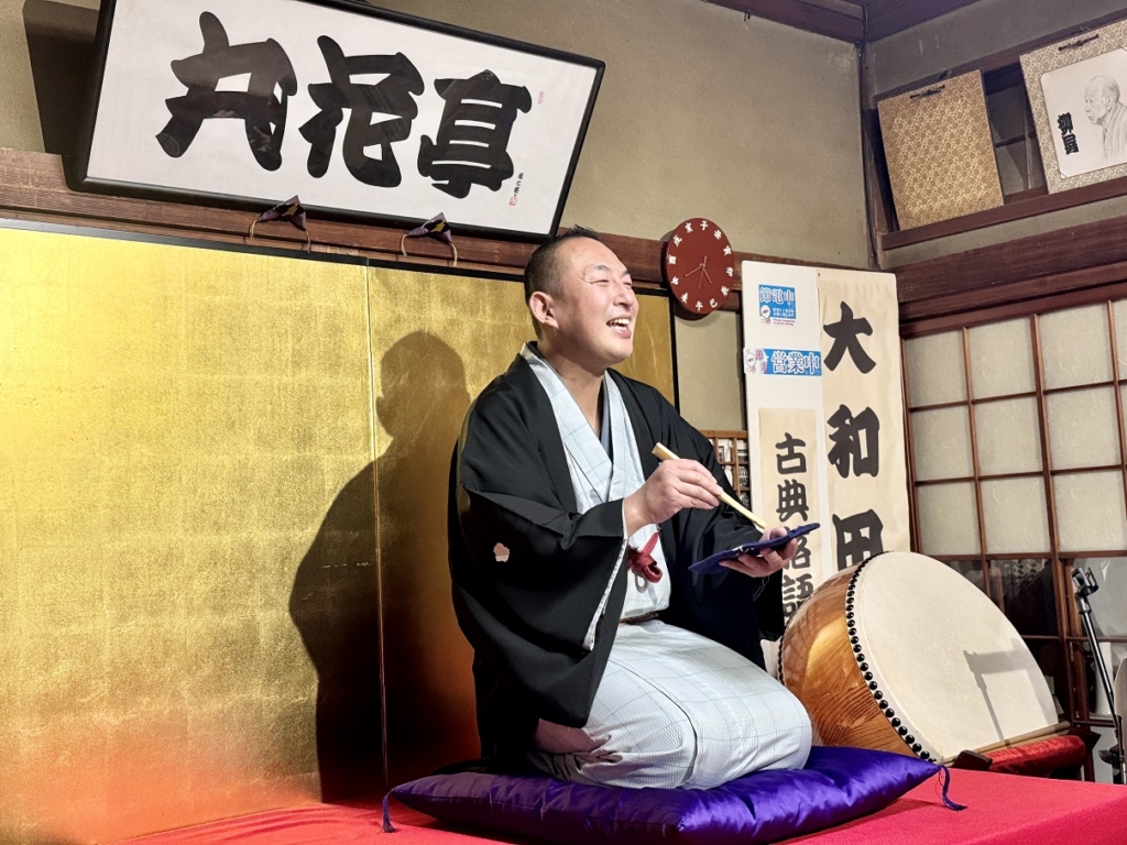 地元で初笑い 古典落語を楽しむ会「大和田落語会」ヨッ！待ってました～！